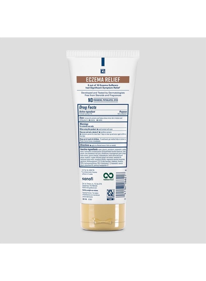 Gold Bond Medicated Eczema Relief Skin Protectant Cream, 8 oz., With 2% Colloidal Oatmeal - Image 2