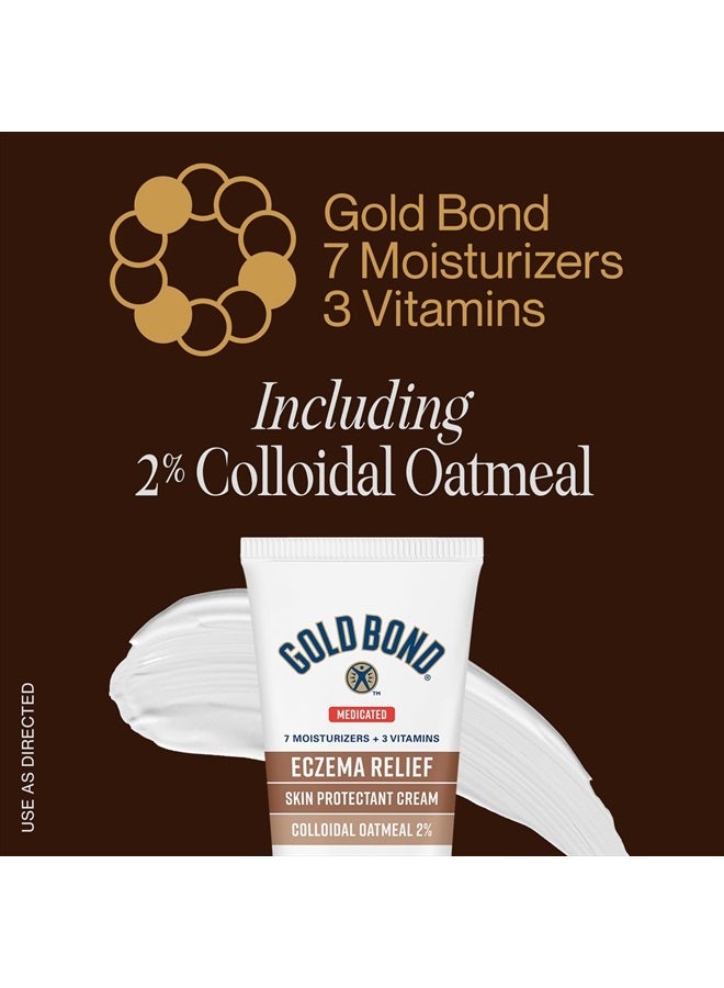 Gold Bond Medicated Eczema Relief Skin Protectant Cream, 8 oz., With 2% Colloidal Oatmeal - Image 5