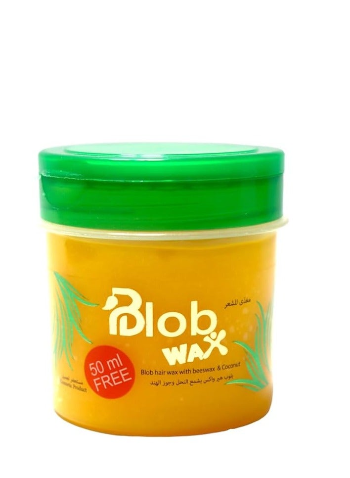 بلوب كريم لتصفيف الشعر بشمع النحل وجوز الهند هير واكس من بلوب