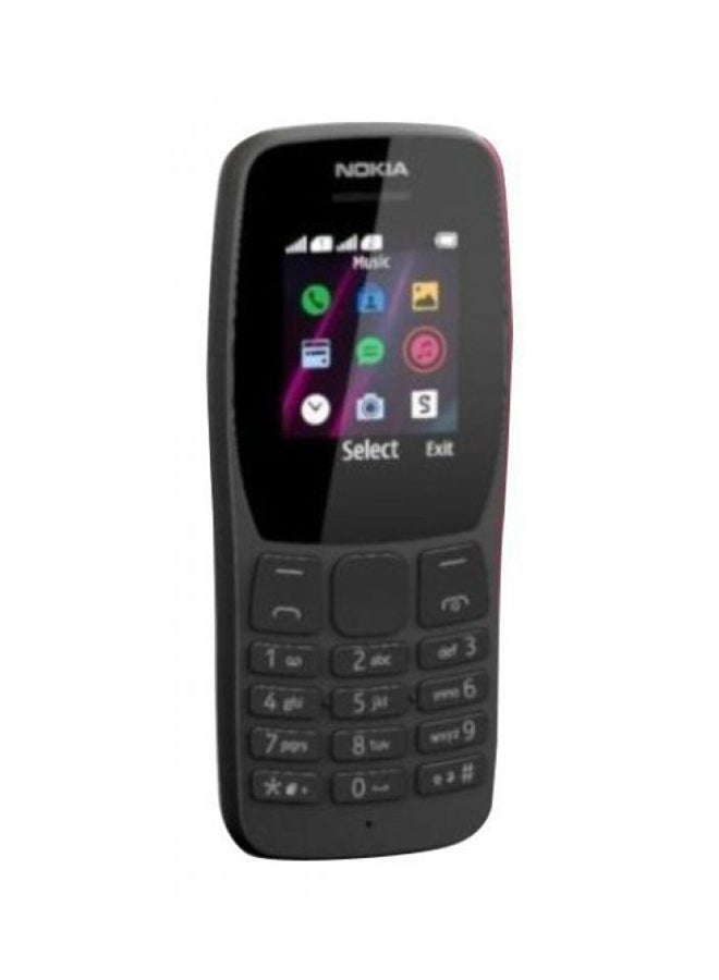 نوكيا 110 ثنائي الشريحة أسود 4MB RAM 4MB 2G - Image 2