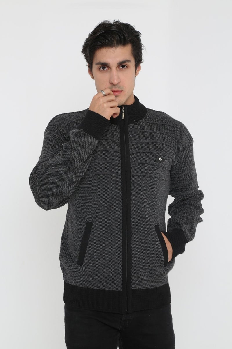 KMK Kombin KMK Combination Baba Super Oversized Knitwear Zippered Knitted Cardigan & Sweater  - Image 1