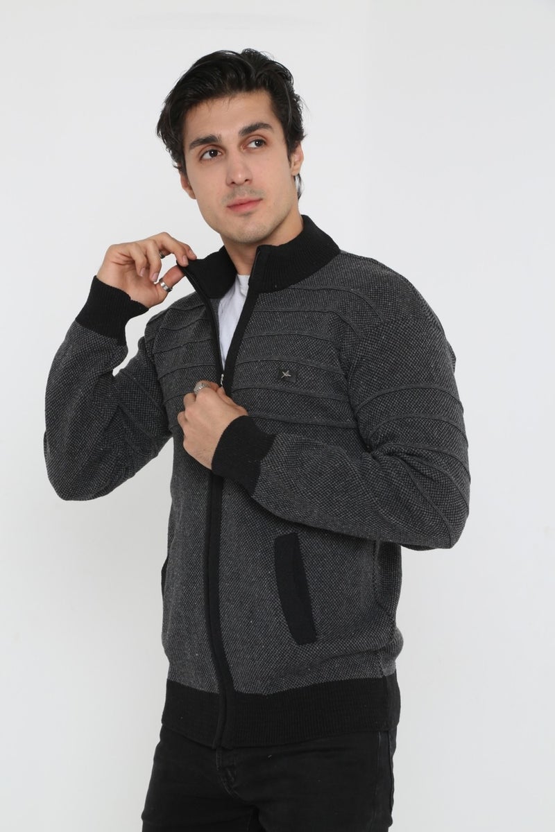 KMK Kombin KMK Combination Baba Super Oversized Knitwear Zippered Knitted Cardigan & Sweater  - Image 2