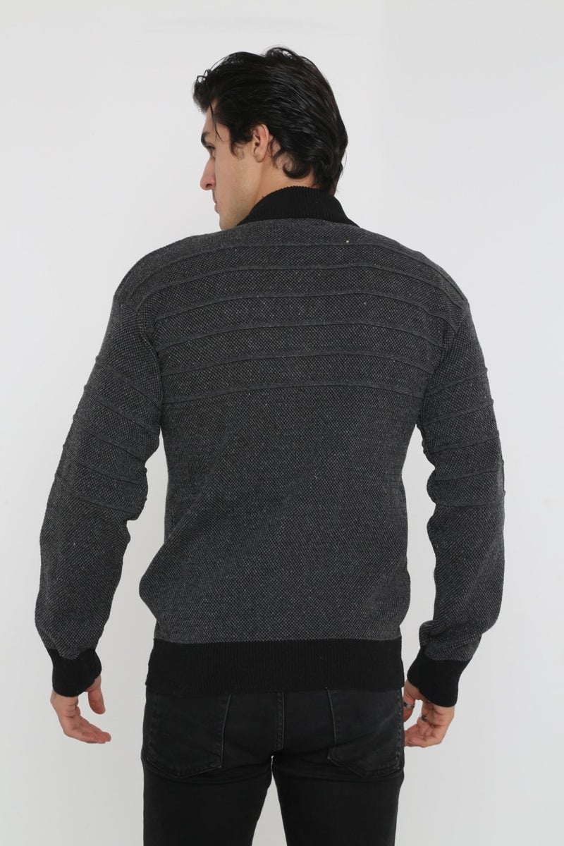 KMK Kombin KMK Combination Baba Super Oversized Knitwear Zippered Knitted Cardigan & Sweater  - Image 5