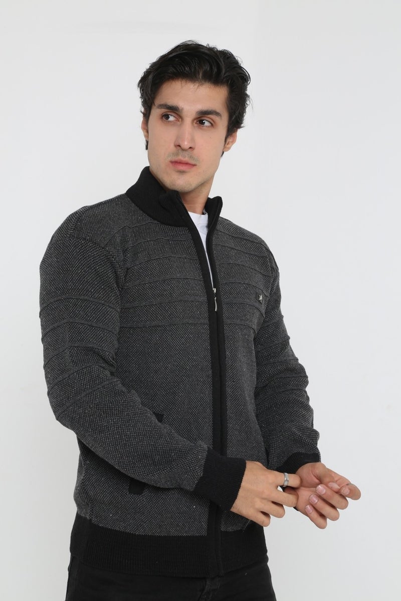 KMK Kombin KMK Combination Baba Super Oversized Knitwear Zippered Knitted Cardigan & Sweater  - Image 3