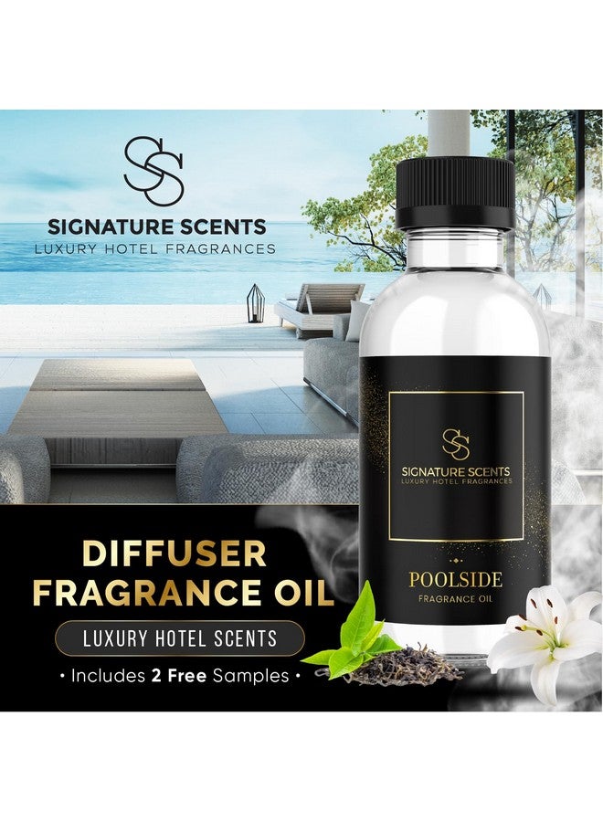 Signature Scents Signature Scents - Luxury Hotel Fragrances - Hotel Fragrance Oil - Diffuser Oil Blends for Aromatherapy (Poolside) 4.05 Fl Oz (120ml)  - Image 2