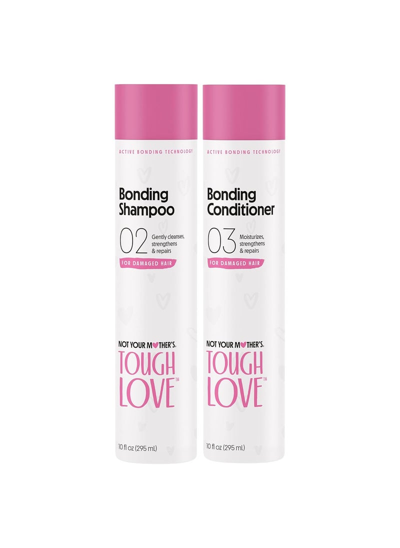 Not Your Mother's Not Your Mother's Tough Love Shampoo & Conditioner (2-Pack) - 10 fl oz - Helps Strengthen Hair, Repair Hair, and Condition Damaged Hair 