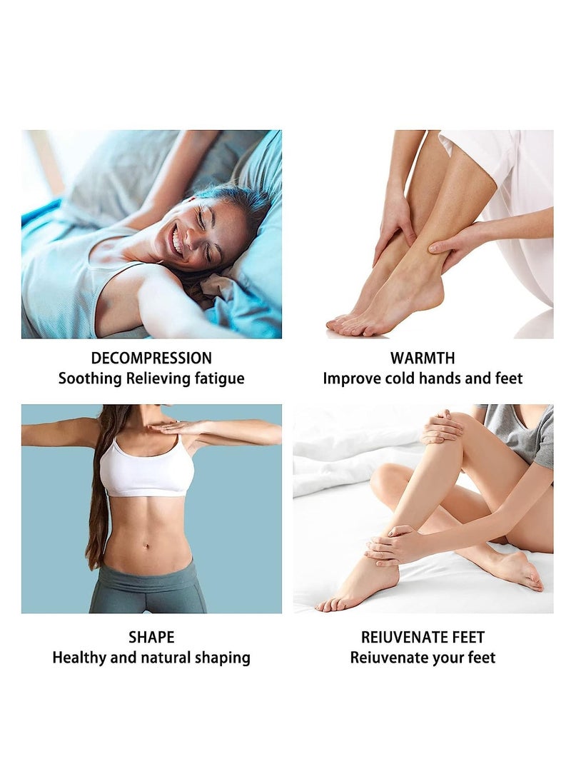 SYOSI Bubble Bath Essential Oil Footbath Effervescent Tablets Nature Foot Bath Bubble Tablets with Wormwood Ginger Safflower and Lavender SiChuan Peppercorn Relaxing Massage Restore Foot Health 2Pack - Image 5