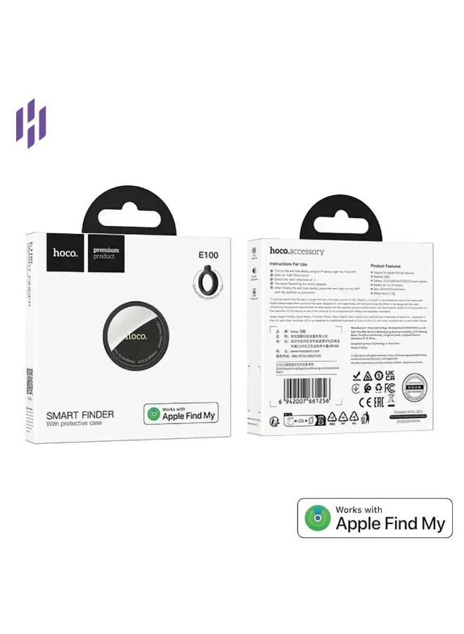 Hoco E100 Premium Smart Finder with Protective Case and Apple Find My Network Integration - Image 4