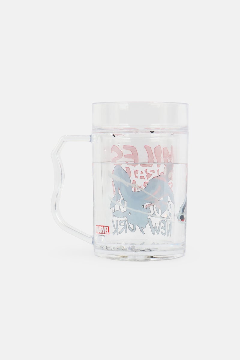 MARVEL Spiderman Plastic Mug 220 ml, Transaparent - Image 2