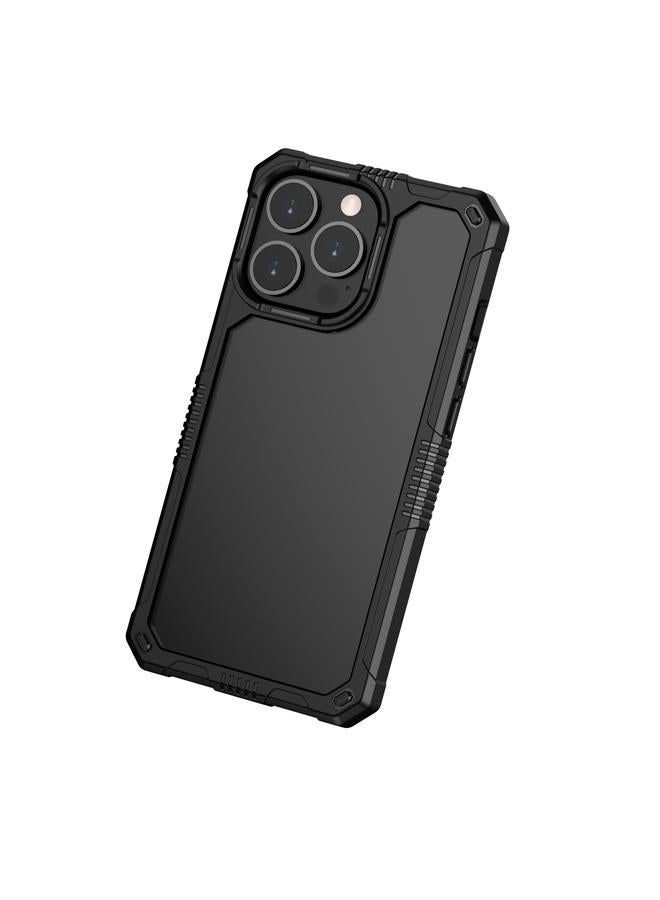 S-TOP Case For iPhone 14 Pro Max Transparent Shockproof PC + TPU Phone Case - Image 2