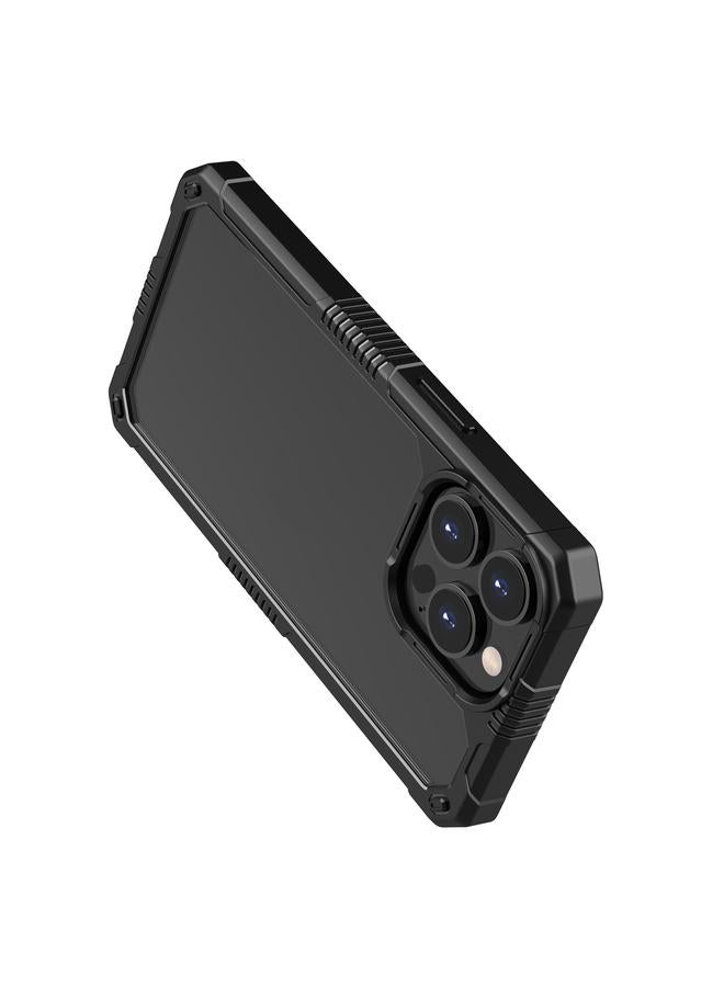 S-TOP Case For iPhone 14 Pro Max Transparent Shockproof PC + TPU Phone Case - Image 4