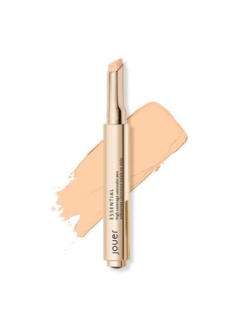 Essential High Coverage Concealer Pen Under Eye Concealer For Dark Circles Brightening Makeup For Eye Circles Color Corrector Eye Primer With Hyaluronic Acid And Vitamin E