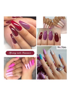 Gel Nail Polish, Nail glue,6-Piece UV and LED Gel Nail Polish Set Multicolour Long Lasting Nail Gel Polish DIY nail art at home - pzsku/Z61FC34D220A0BB9A2C35Z/45/_/1688211384/0c45ae02-e134-4db8-99c5-614d8b5f154c