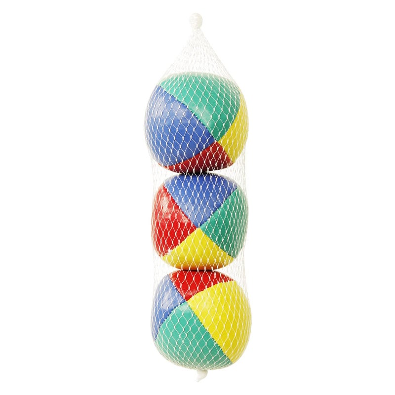 GISCO Official Juggling Balls Juggler Ball | Rainbow Colored Juggling Soft Balls | Pack of 3 - Image 4