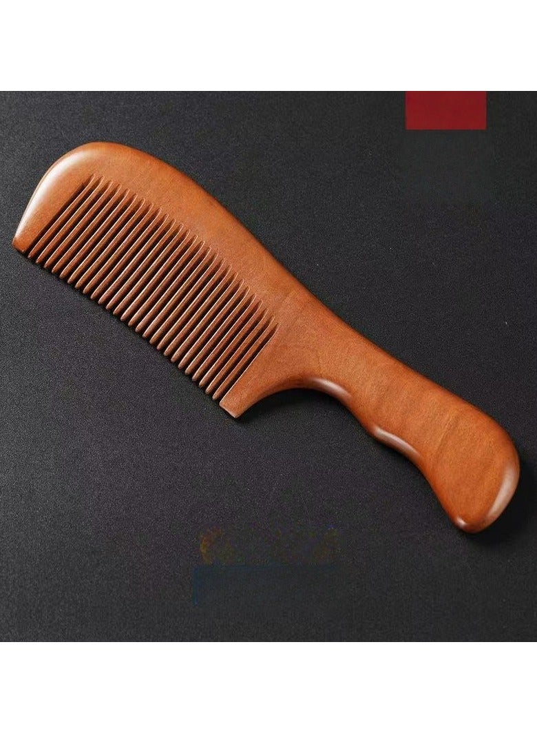 Generic Peach Wood Comb  - Image 3