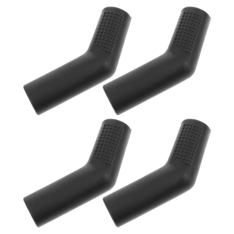 Motorcycle Gear Shift Lever Covers 4PCS Rubber Anti Slip Dirt Resistant Protector Sleeves Black - Image 2