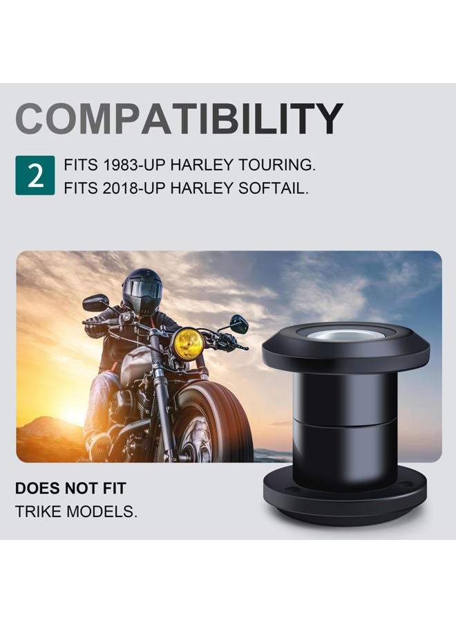 MoKitDora Handle Bar Riser Bushing Compatible with 1983-2022 Harley Touring ＆ 2018-2022 Harley Softail - Image 3