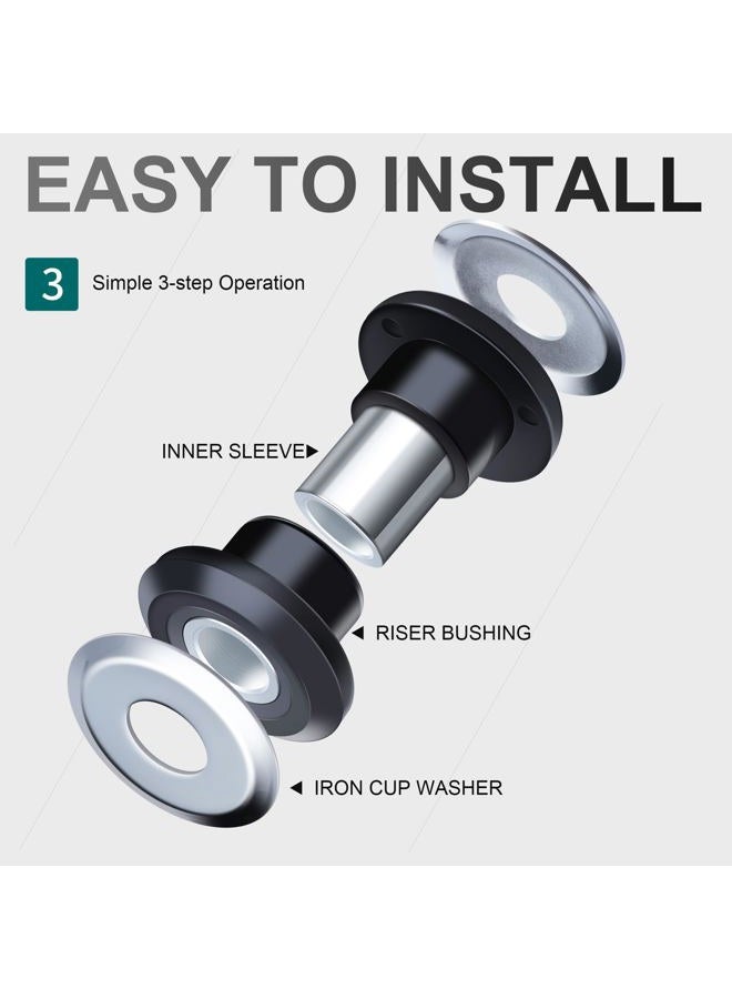 MoKitDora Handle Bar Riser Bushing Compatible with 1983-2022 Harley Touring ＆ 2018-2022 Harley Softail - Image 5