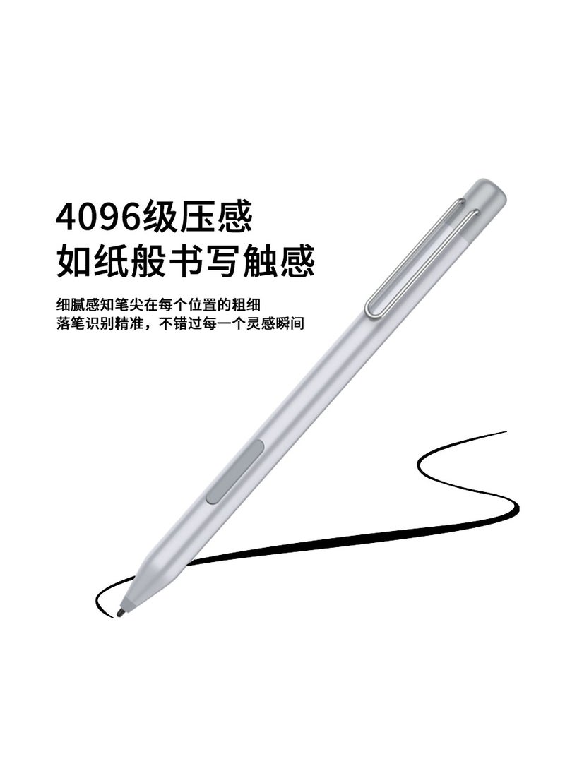 Stylus Pen for Microsoft Surface Pro 11/10/9/8/7/6/5/4/3/X, Surface Go 3/2/1, Surface Book/Laptop/Studio,4096 Pressure Sensitivity with Eraser on,Palm Rejection  Tilt for Windows, HP, ASUS - Image 2