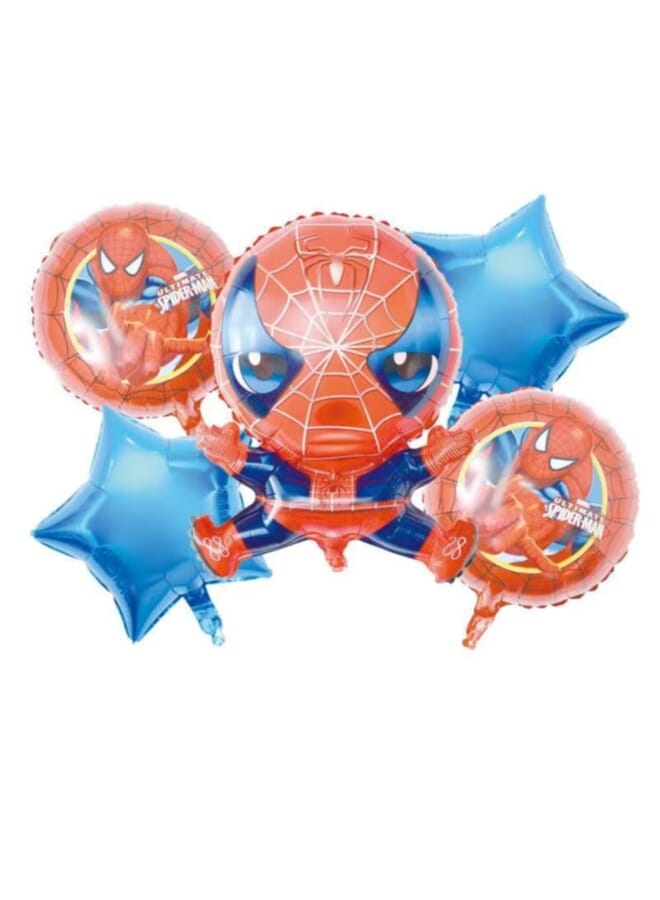بارتي تايم مجموعة بالونات فويل 5 في 1 على شكل سبايدر - Image 1