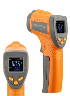 INKBIRD INKBIRD INK-IFT01 Infrared Thermometer Non-Contact Digital Laser Temperature Thermometer with Adjustable Emissivity Max Measure -50℃~550℃ Instant Read for Cooking Barbecue Automotive and Industrial  - Image 2