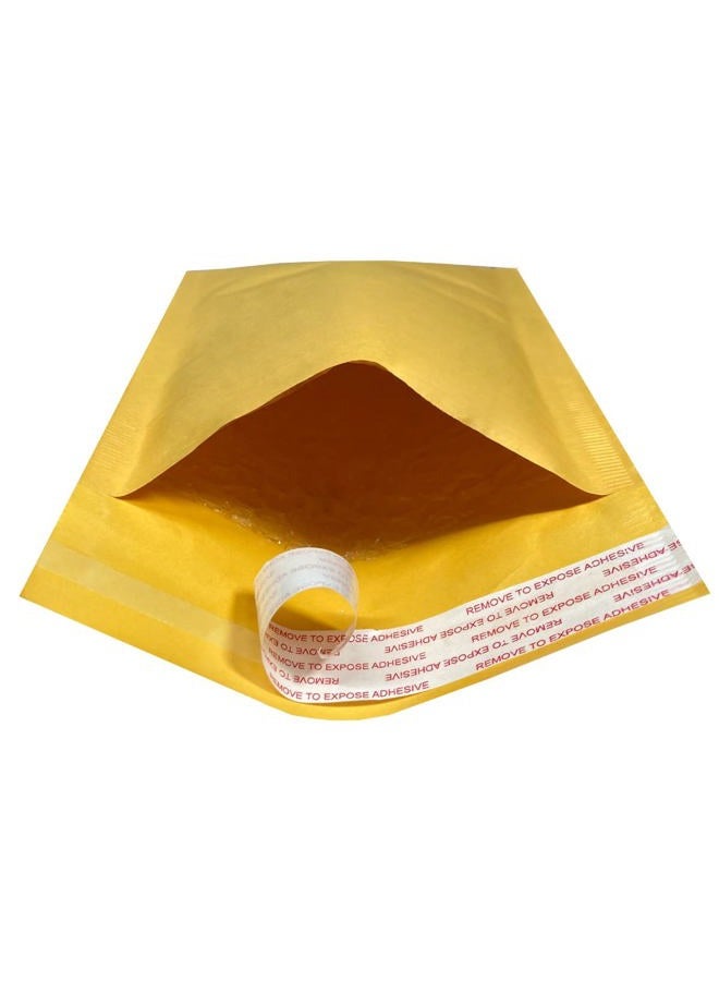 StarBoxes 100 Kraft BUBBLE Mailers 5x10" - #00 Self-Sealing Padded Envelopes Bags - Image 5