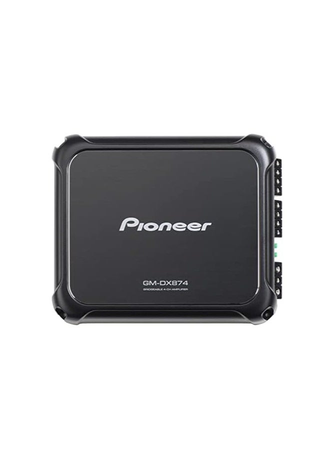 Pioneer - Pioneer GM-DX874 Class FD 4-Channel Bridgeable Amplifier with Wired Bass Boost Remote,1,200 Watts - Image 1