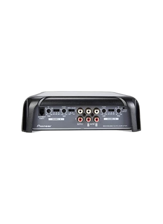 Pioneer - Pioneer GM-DX874 Class FD 4-Channel Bridgeable Amplifier with Wired Bass Boost Remote,1,200 Watts - Image 1