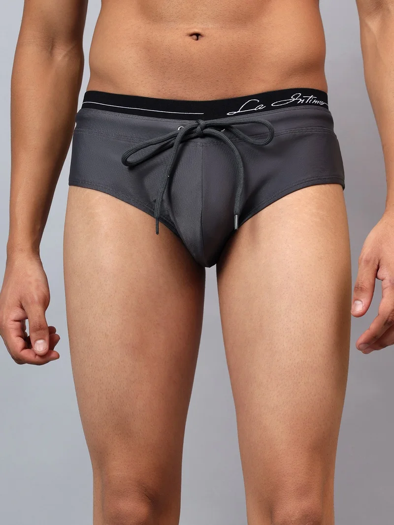 La Intimo Atlantic Double waistband Swim Brief
