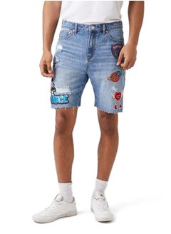 FOREVER 21 Hazy Daze Patch Denim Shorts  - Image 2