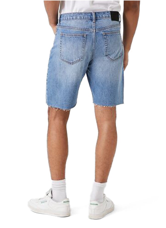 FOREVER 21 - Hazy Daze Patch Denim Shorts - Image 1