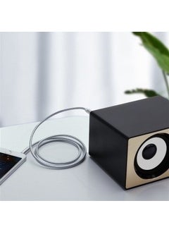 Hiqonic Apple iPhone Samsung Xiaomi Huawei Oppo Compatible Knitted 3.5mm. Aux Steel Braid Car Home Music Video Audio Cable.  - Image 2
