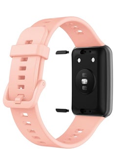 Generic Soft Silicone Sport Band Stripe Silicone Wrist Strap Replacement for Huawei Watch Fit Fitness Smart Watch Huawei Fit  - Image 5