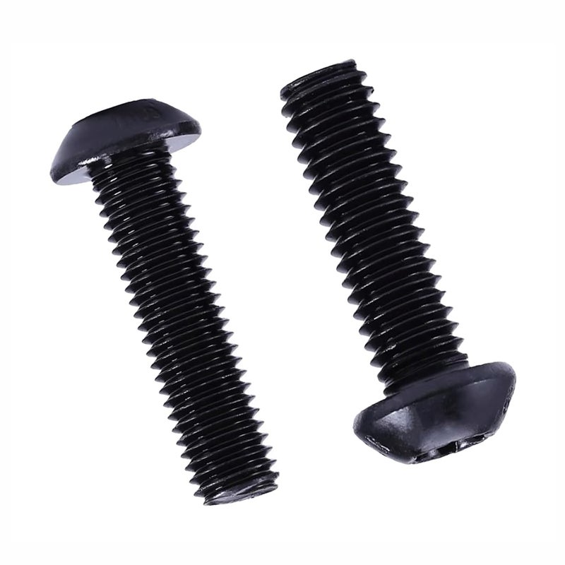 HanTof 35Pcs Button Head Torx Drive Screws Bolts, Grade 10.9 Alloy Steel, M8 x 16/20/25/30/40 mm Star Drive Machine Screws Set with T40 Wrench, Black Oxide Finish, Fully Threaded Pitch : 1.25 mm - Image 4