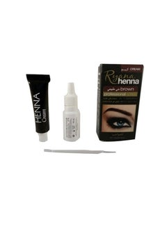 Ryana Professional Henna Cream For Eyebrows Brown 30ml 