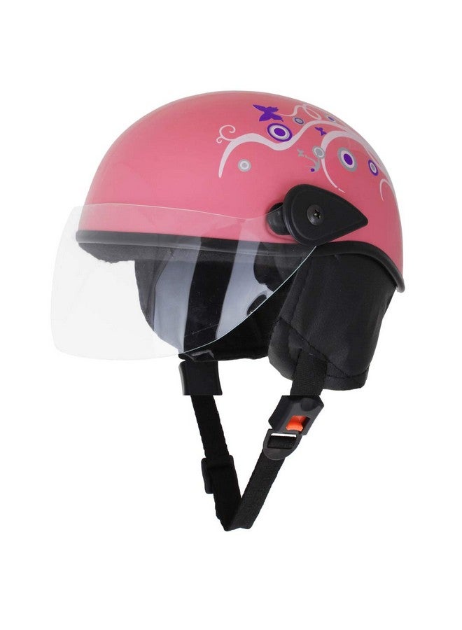 سايج سكوير خوذة سيج سكوير متعددة الأغراض للسيدات (تصميم ملصق وردي لامع 1) (غير آلية) - Image 3