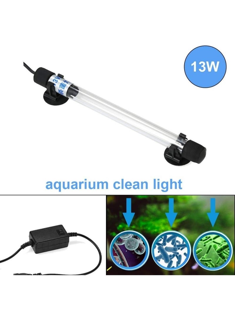 Labymos 13W Submersible UV Water Sterilizer Lamp for Aquarium & Fish Tank AC 220-240V - Image 3