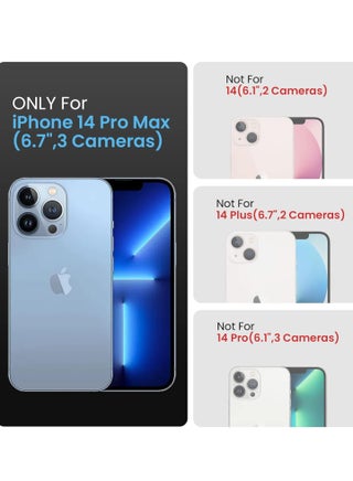 iPhone 14 Pro Max Case Liquid Silicone Anti Scratch Anti Fingerprint Soft Silky Touch Shockproof Protective Cover for Apple iPhone 14 Pro Max - view 2