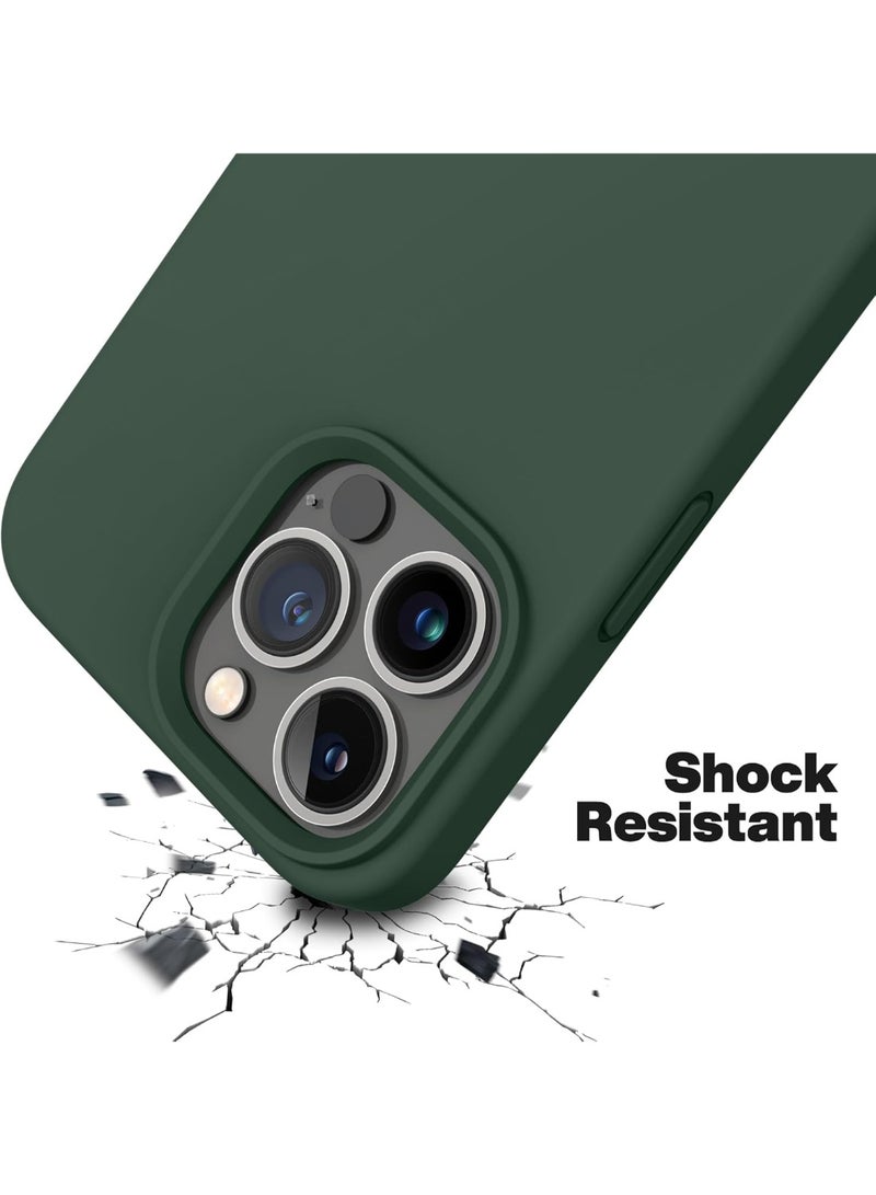 BORTONY iPhone 14 Pro Max Case Liquid Silicone Anti Scratch Anti Fingerprint Soft Silky Touch Shockproof Protective Cover for Apple iPhone 14 Pro Max  - Image 4