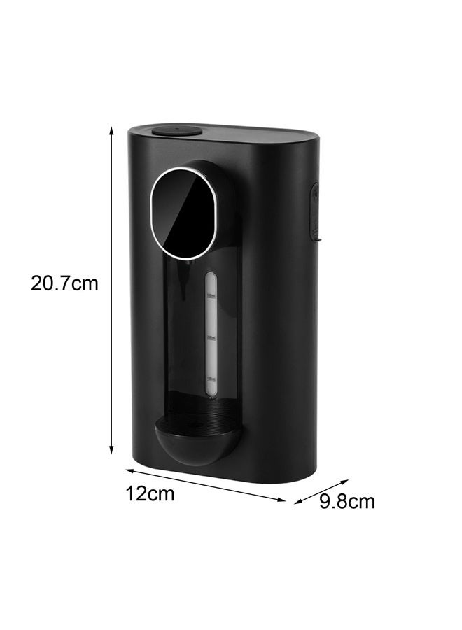 Automatic Mouthwash Dispenser Wall Mount,540mL Touchless Mouth Wash Dispenser for Bathroom with 2 Magnetic Cups(Black)  - Image 3