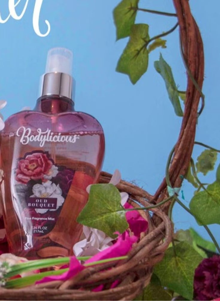 بودي ليشاس بودي ليشس معطر الجسم عود بوكيه للنساء 217 مل - Image 3