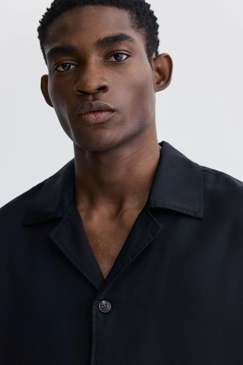 H&M  Relaxed Fit Resort shirt for Men | Best Price UAE