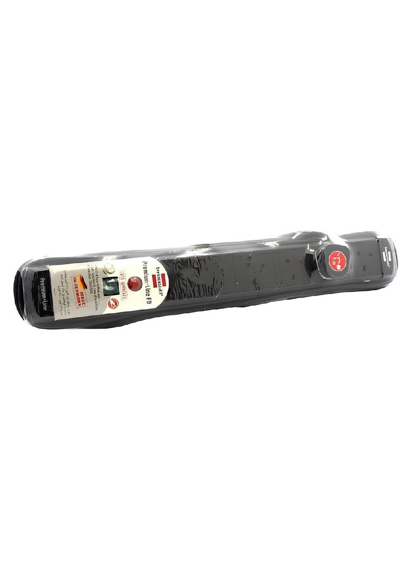 Brennenstuhl German electrical connection, 6 outlets, 5 meters, 13 amps - Image 1