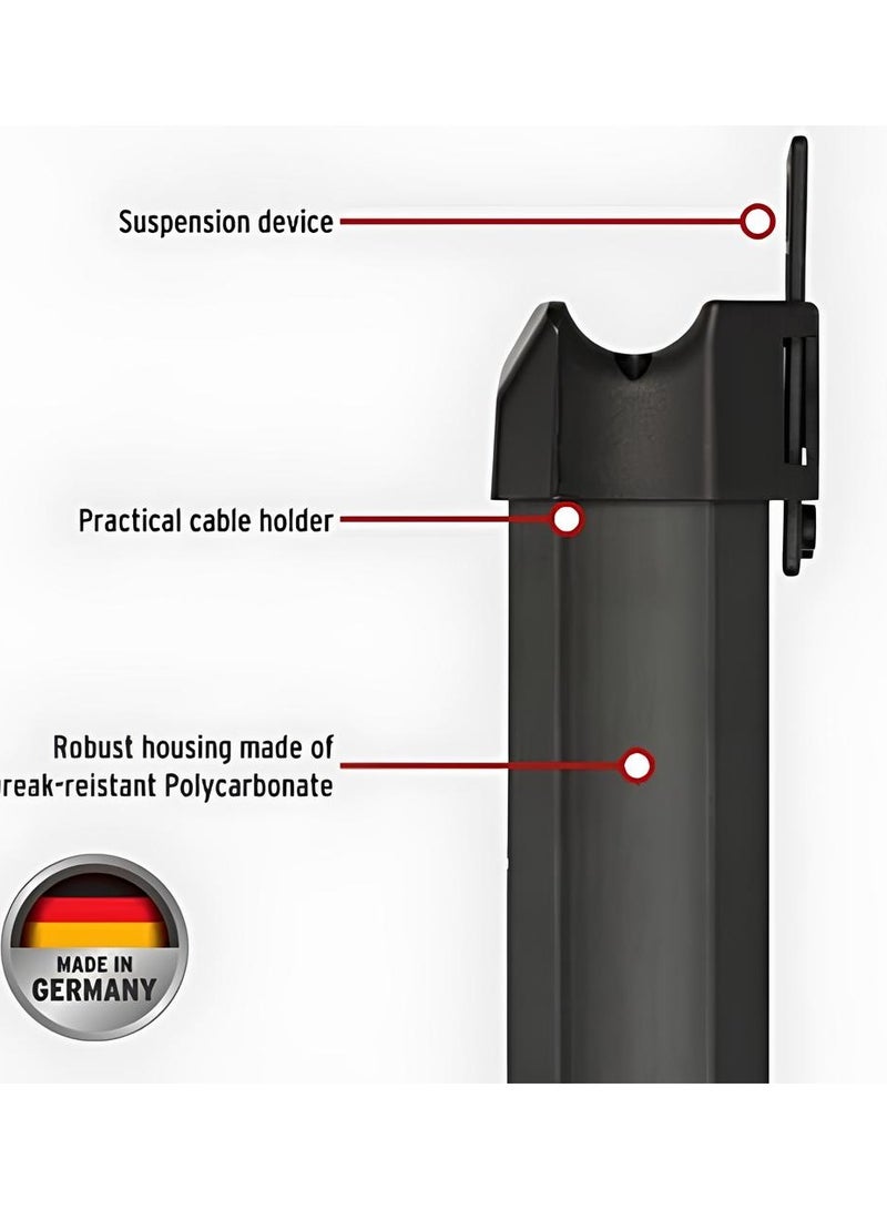 Brennenstuhl German electrical connection, 6 outlets, 5 meters, 13 amps - Image 3