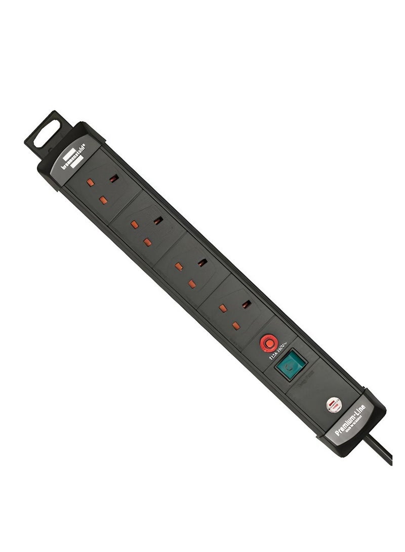 Brennenstuhl German electrical connection, 6 outlets, 5 meters, 13 amps - Image 4