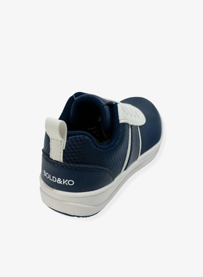 BOLD&KO Kids Low Top Lace Up Sneakers - Image 3