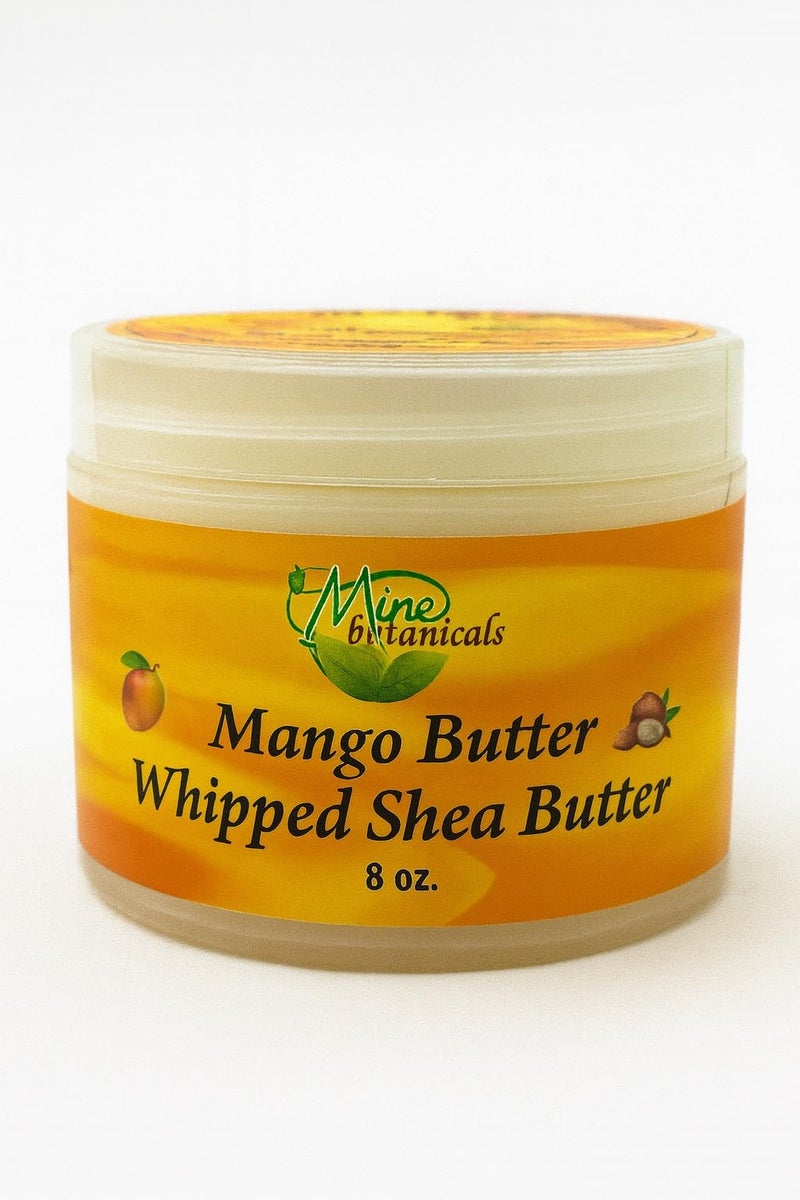 Mine Botanicals Whipped Body Butter with Mango Butter 8 oz, Moisturizing, Nourishing - Image 2