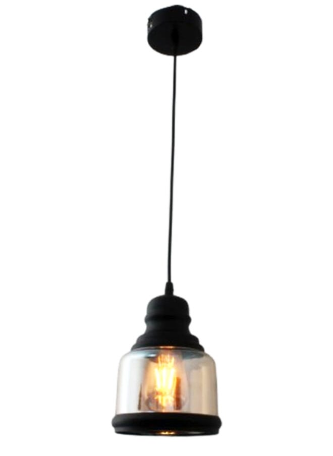 Best Power Modern Glass Pendant Lamp 4430-1 – Elegant Hanging Light with Adjustable 190cm Cord, E27 Base (Bulb Not Included) – Stylish Ceiling Light for Living Room, Dining Room, and Kitchen  - Image 2