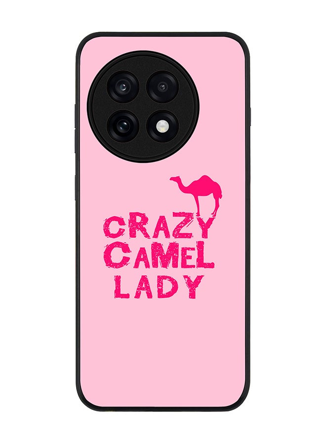 Stylizedd For OnePlus 13R / Ace 5 Pro Case,Slim fit Camera Protection, Shockproof Thin Phone cover  - Crazy Camel Lady