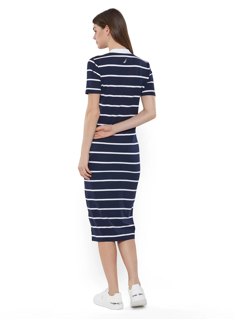 NAUTICA Striped Knit Dress